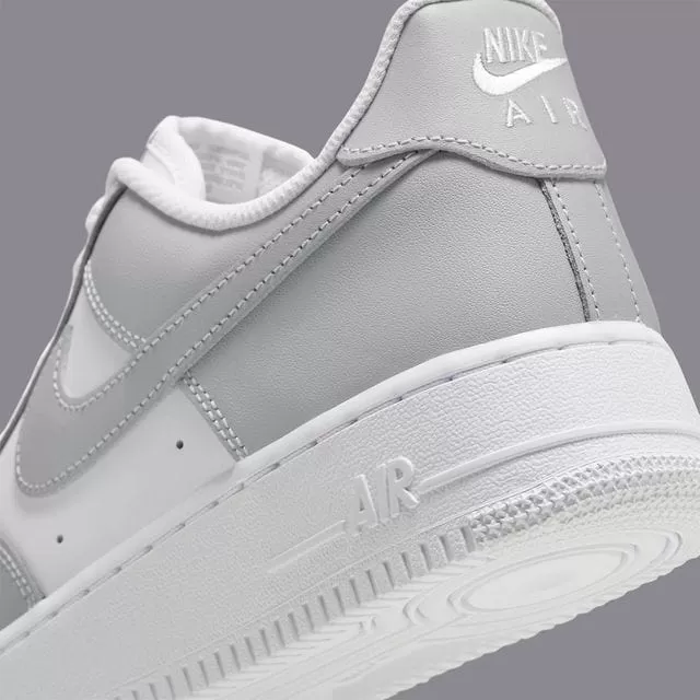 The Nike Air Force 1  Simple Grey 2