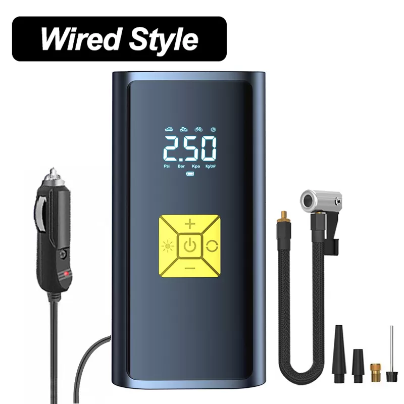 مضخة هواء ذكية محمولة قابلة لإعادة الشحن...