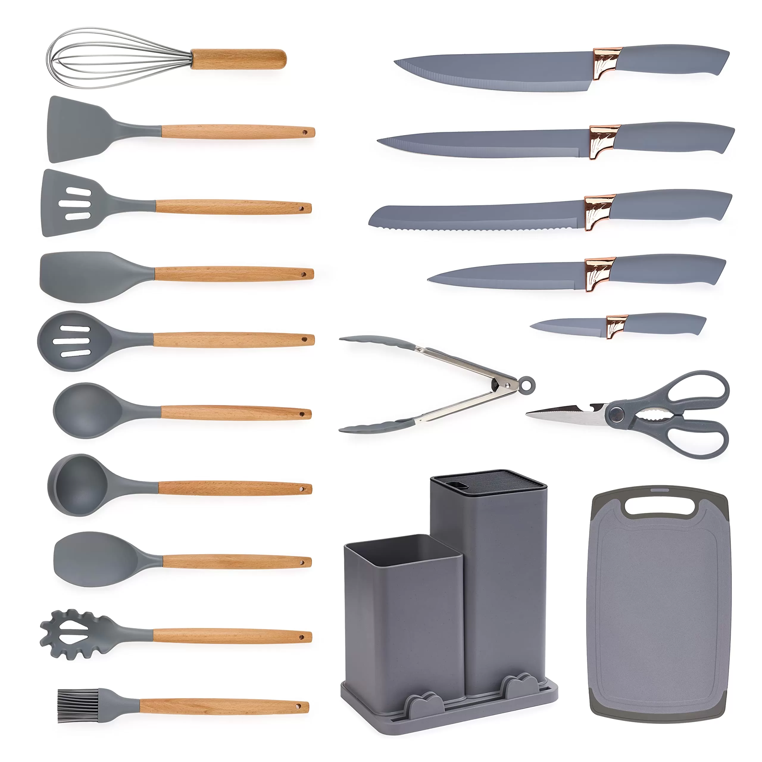 طقم أدوات مطبخ سيليكون 2