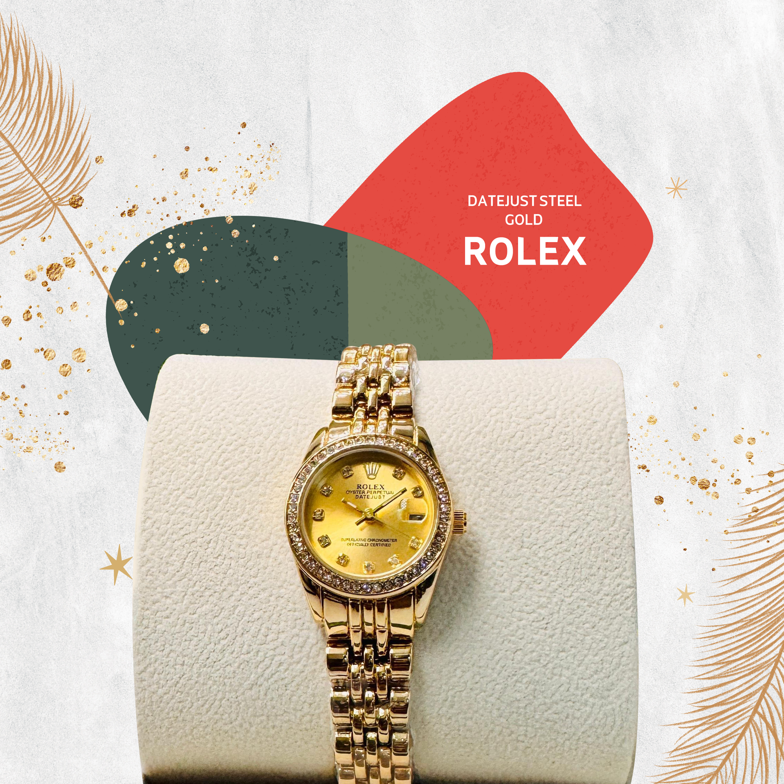 ستيل Rolex جولد