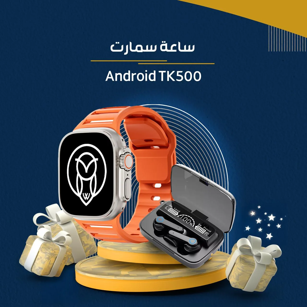 ساعة سمارت Android TK500