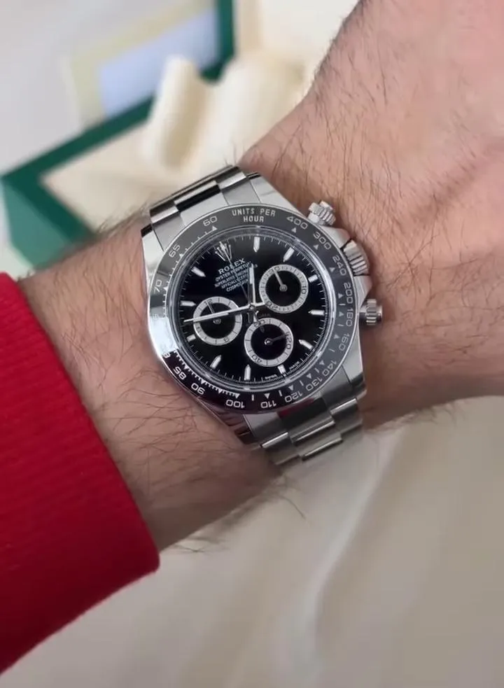 rolex daytona black high quality