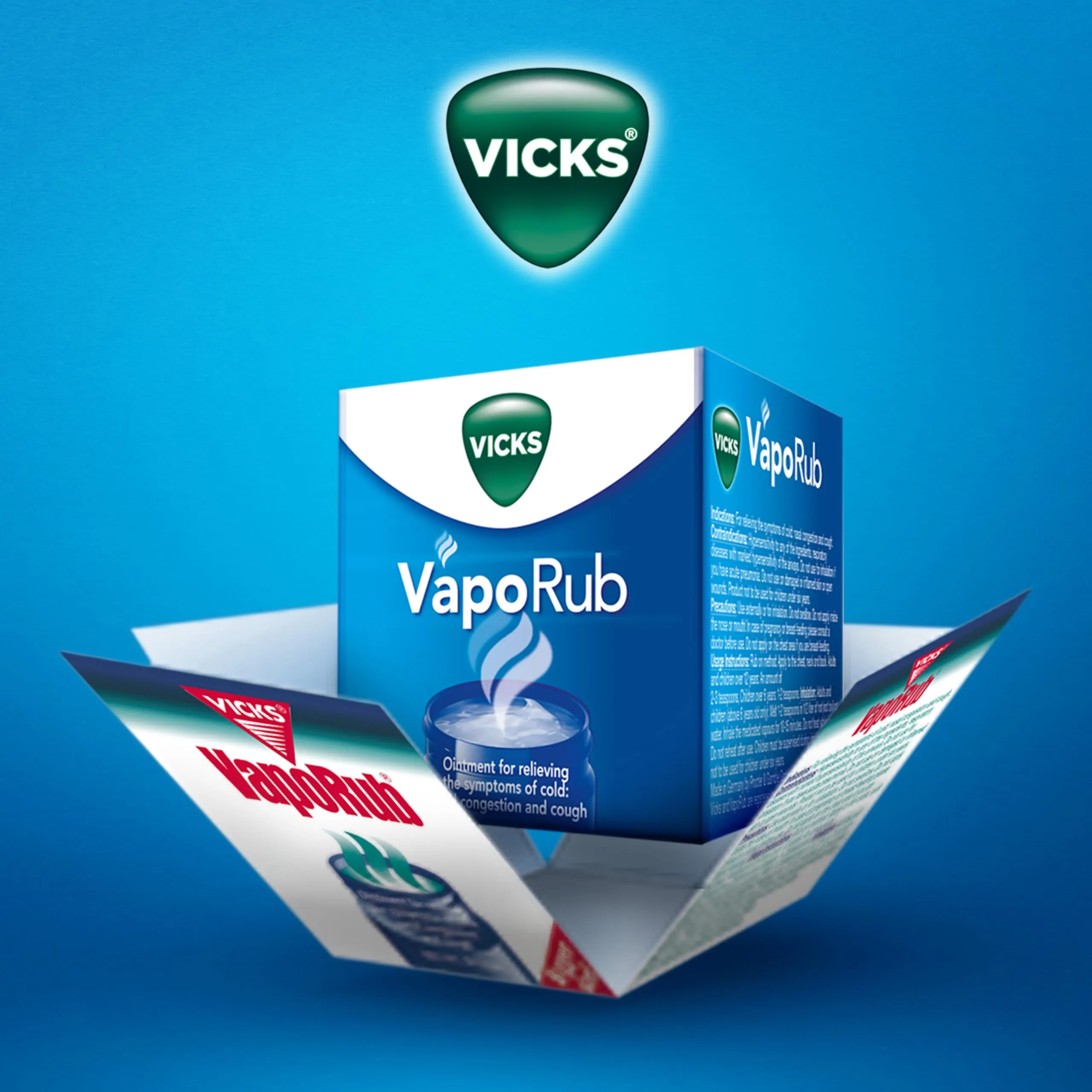 مرهم ڤيكس ڤابوراب للراحة من أعراض البرد...