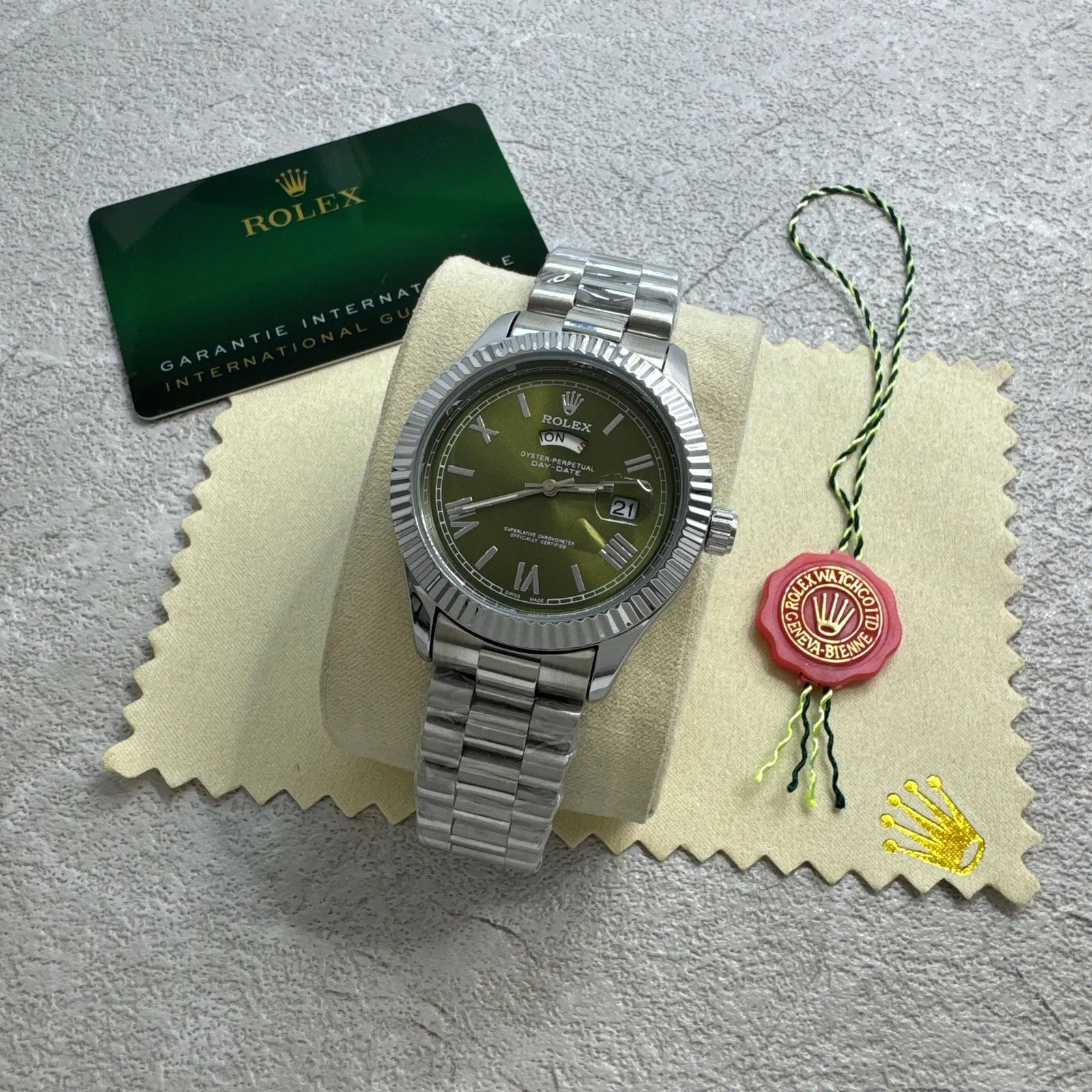 Rolex Daydate Green Olive