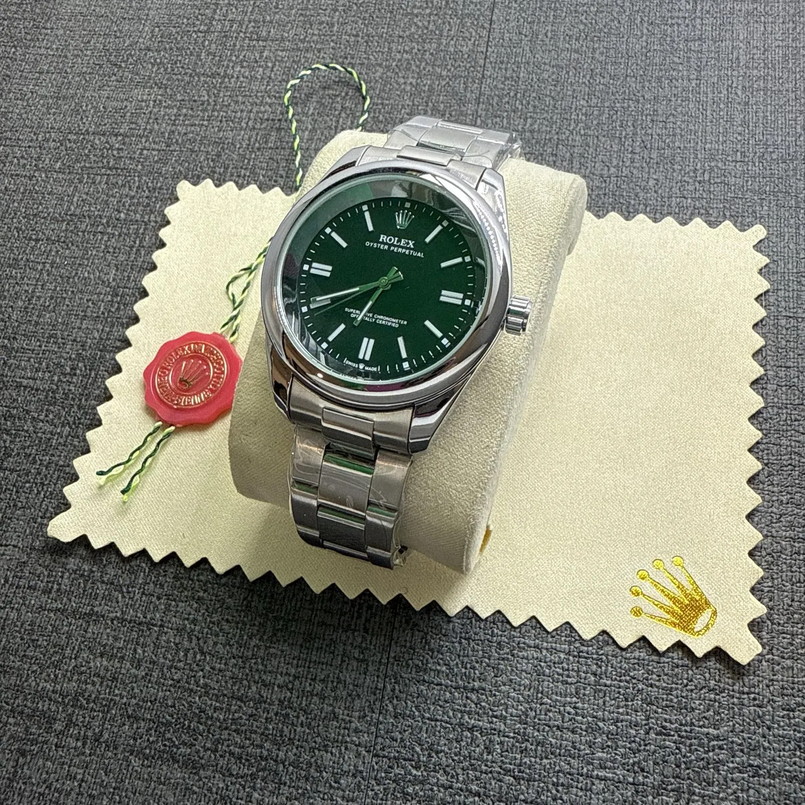 Rolex Oyster Perpetual - green