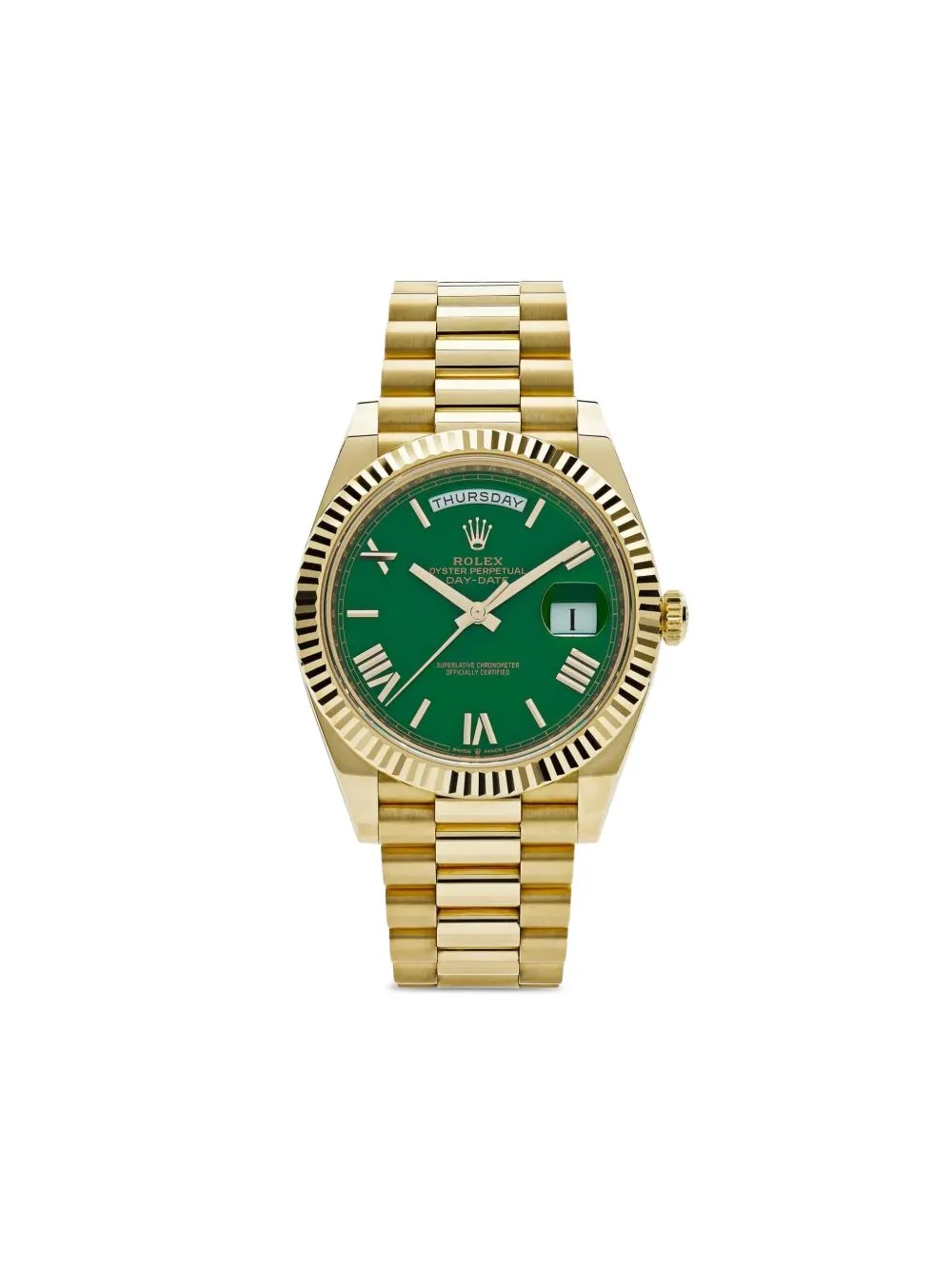 Rolex Daydate olive gold high quality 2