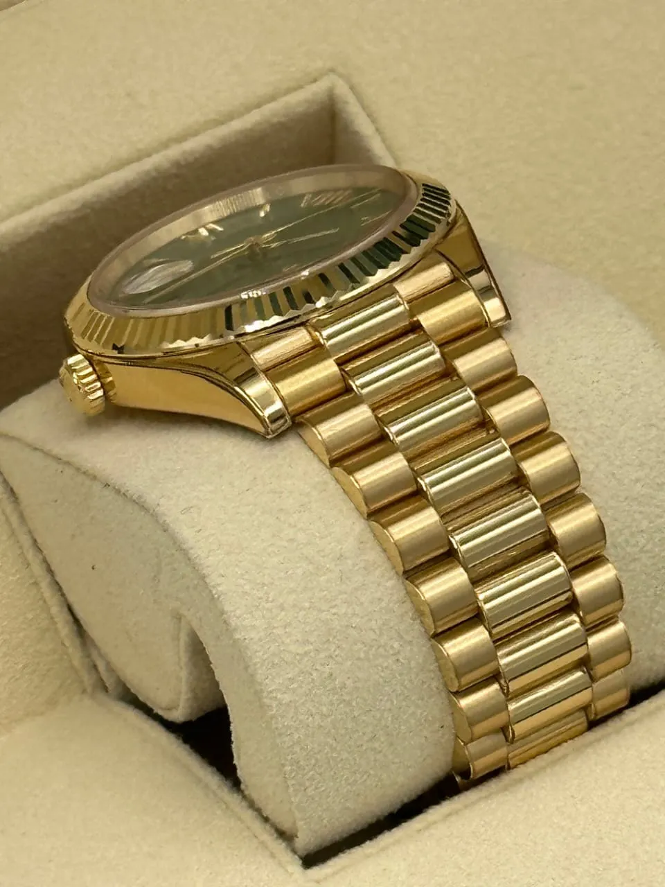 Rolex Daydate olive gold Master quality