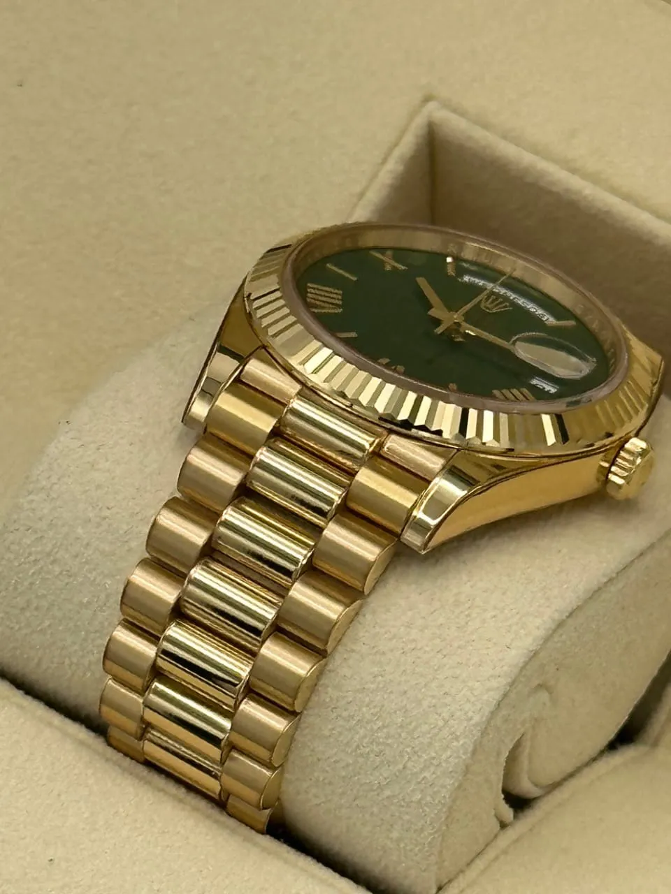 Rolex Daydate olive gold Master quality
