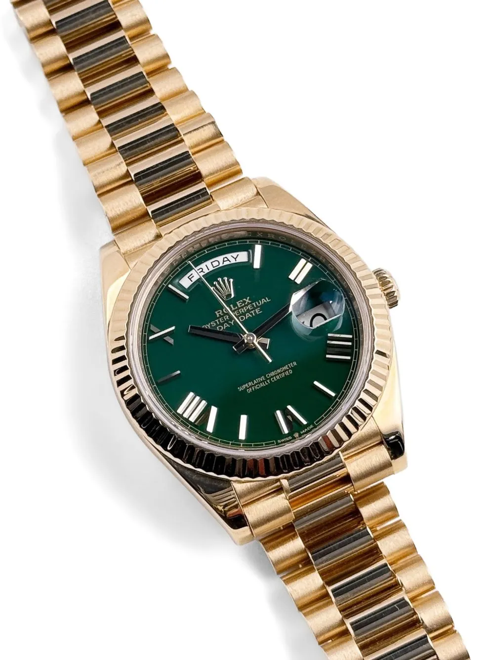 Rolex Daydate olive gold Master quality