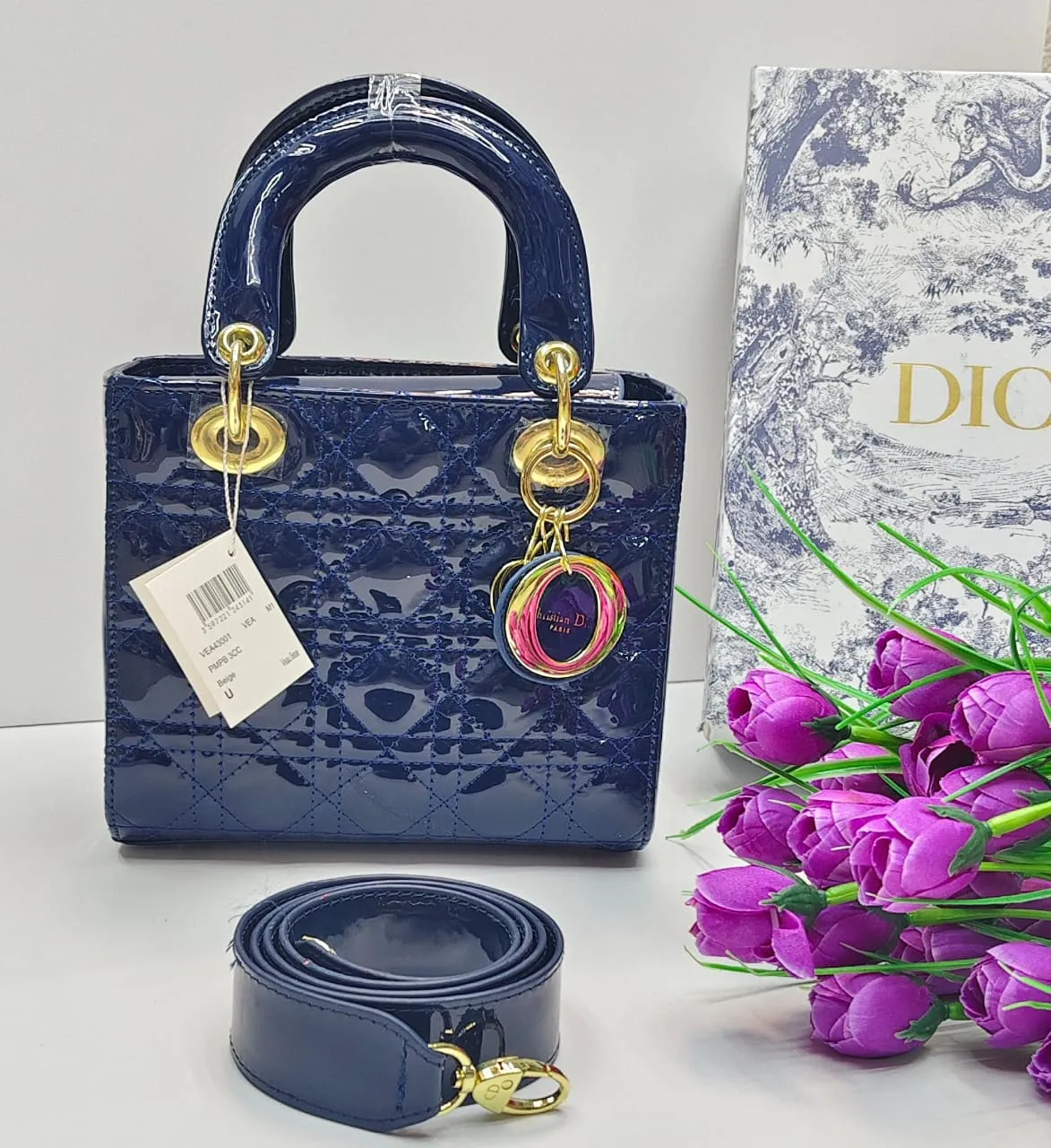 حقيبة ديور لون كحلي