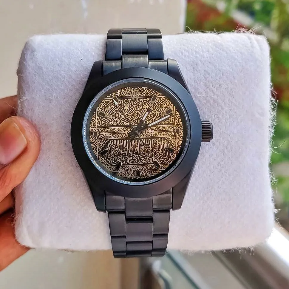 ساعة رولكس بتصميم الكعبة