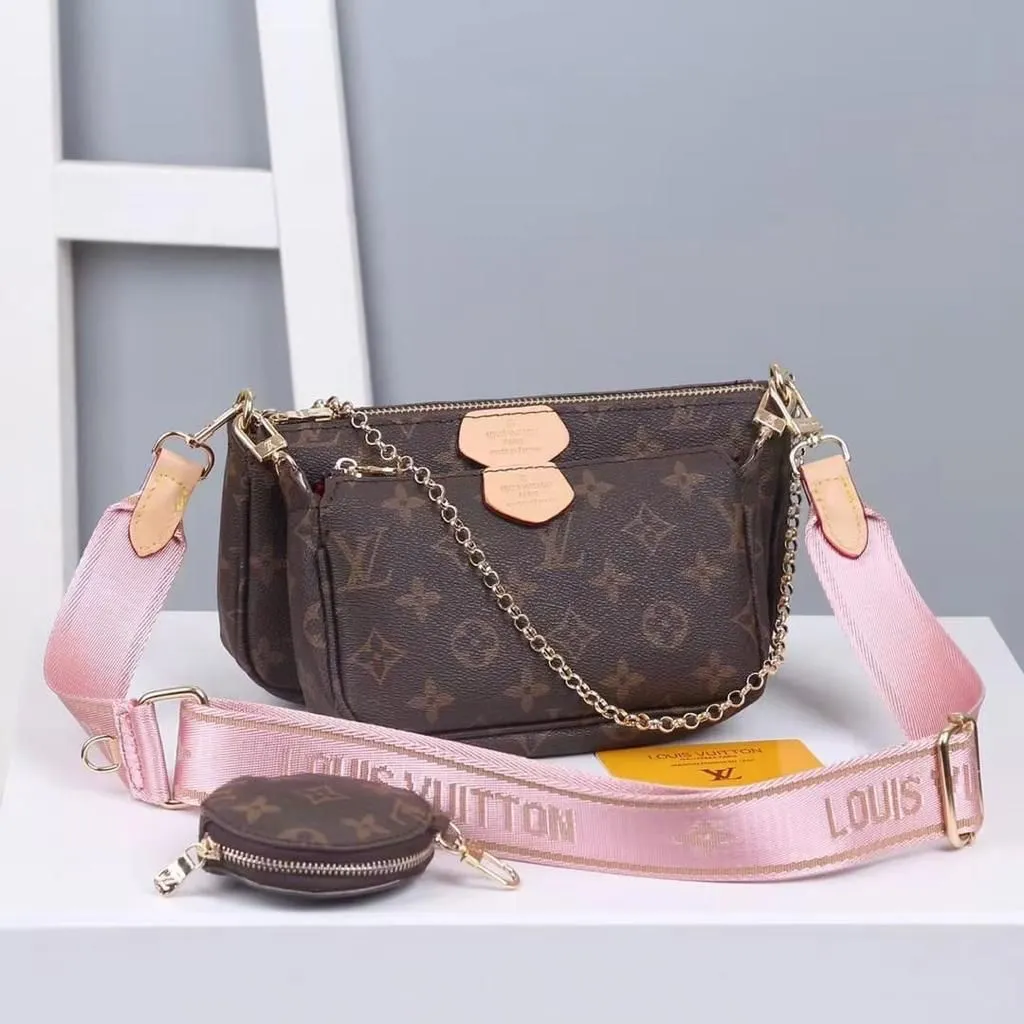 LOUIS VUITTON 3 IN 1 بينك