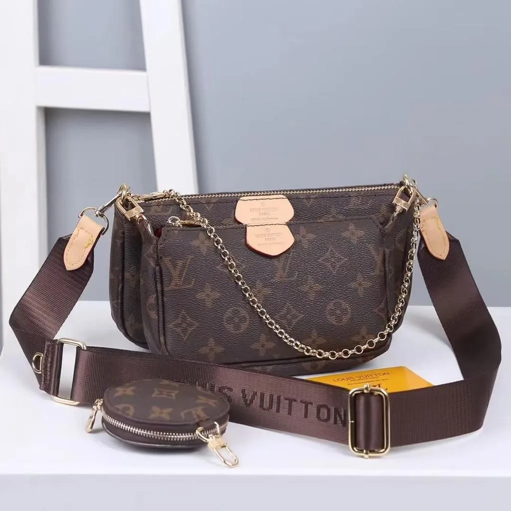 LOUIS VUITTON 3 IN 1 بني