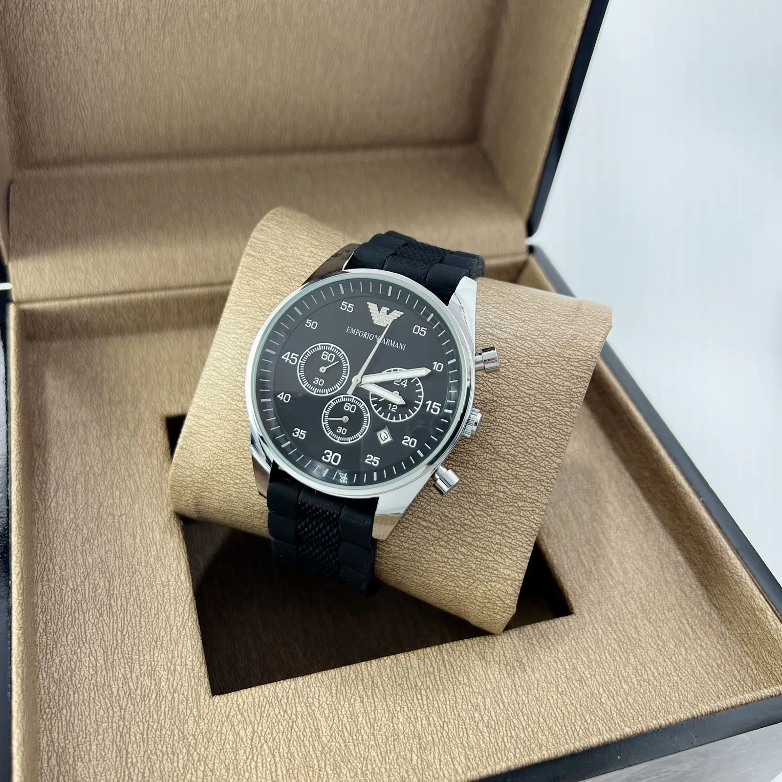 Emporio Armani Watch For Women اسود