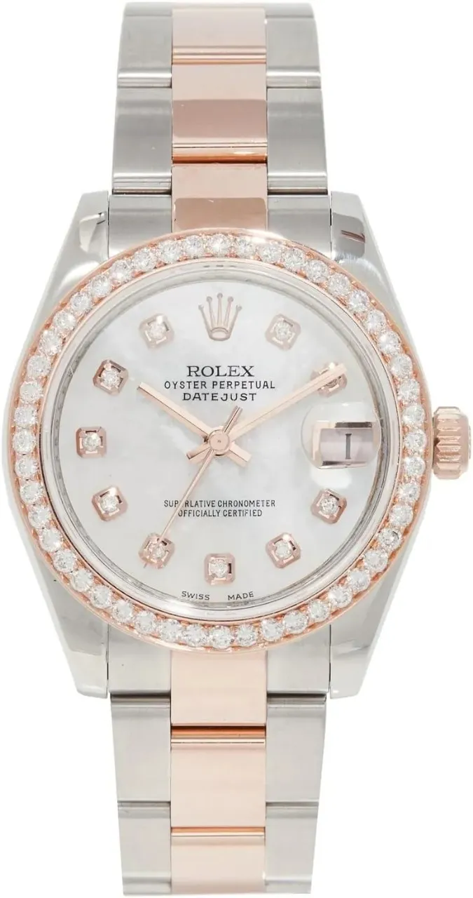 Rolex روز جولد (31mm) + البوكس الأصلي...