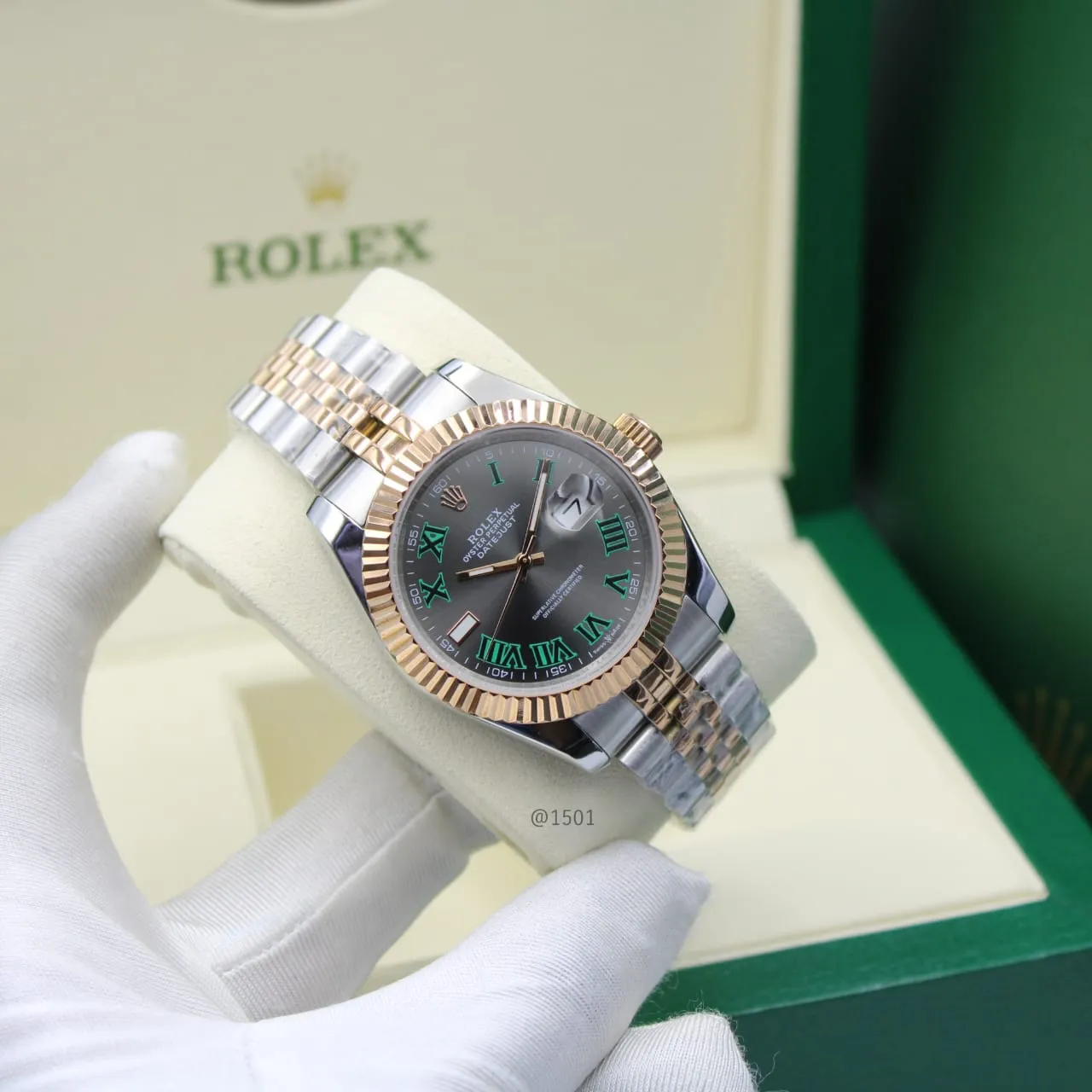 Rolex Datejust 41 Two Tone Rose Gold