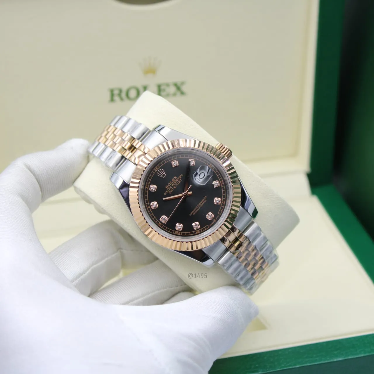 Rolex Datejust 28ml black