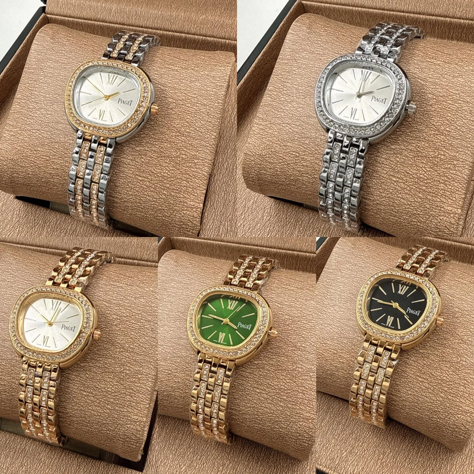 مينا اخضر Piaget watch gold 2