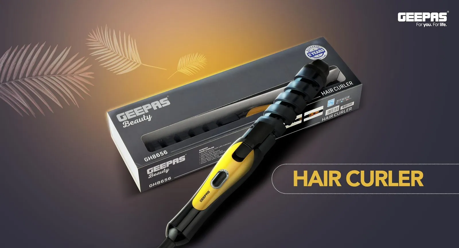 GEEPAS Hair Curling Irons