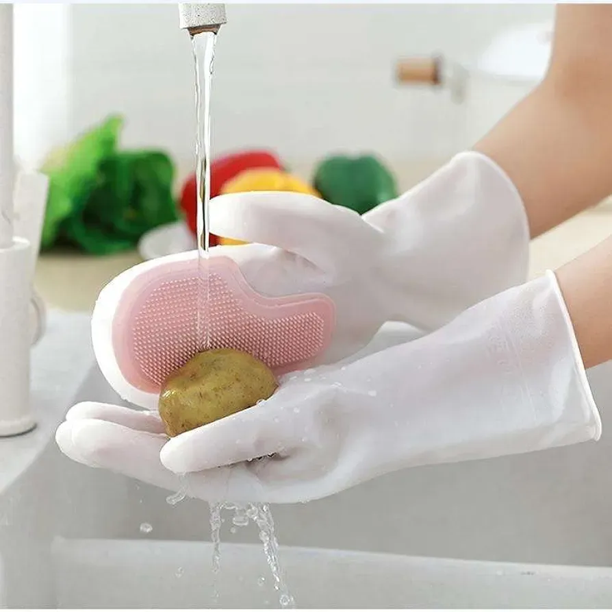 قفازات تنظيف الأطباق المنزلية...