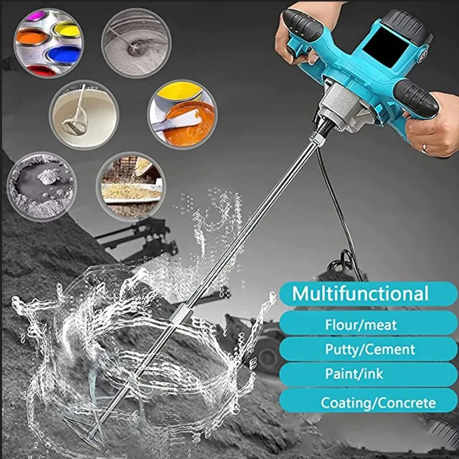 خلاط أسمنت ودهانات كهربائي