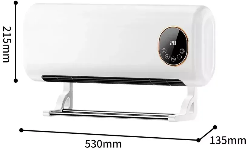 سخان تدفئة مثبت علي الحائط بريموت 2