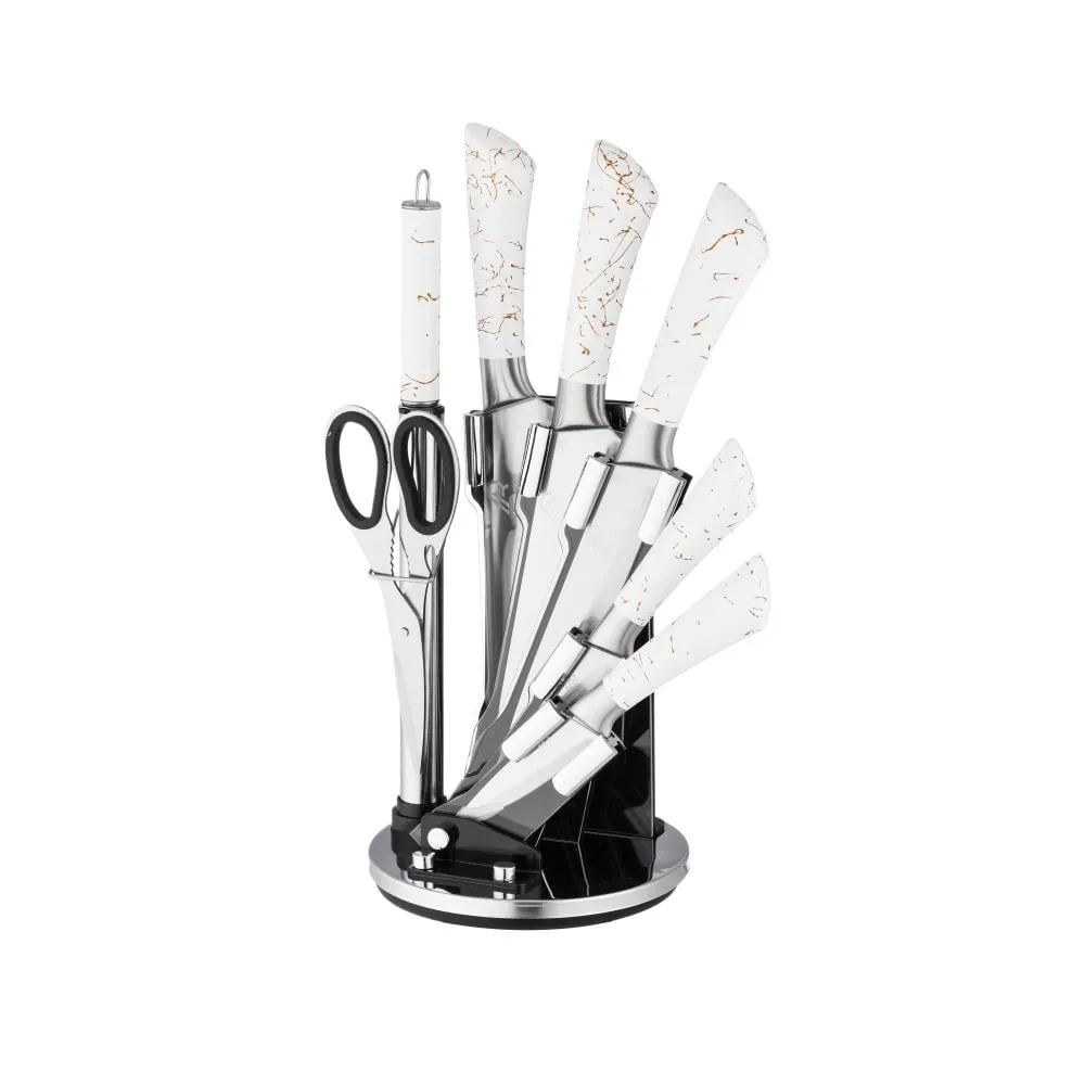 مجموعة سكاكين تقطيع مع حامل 2