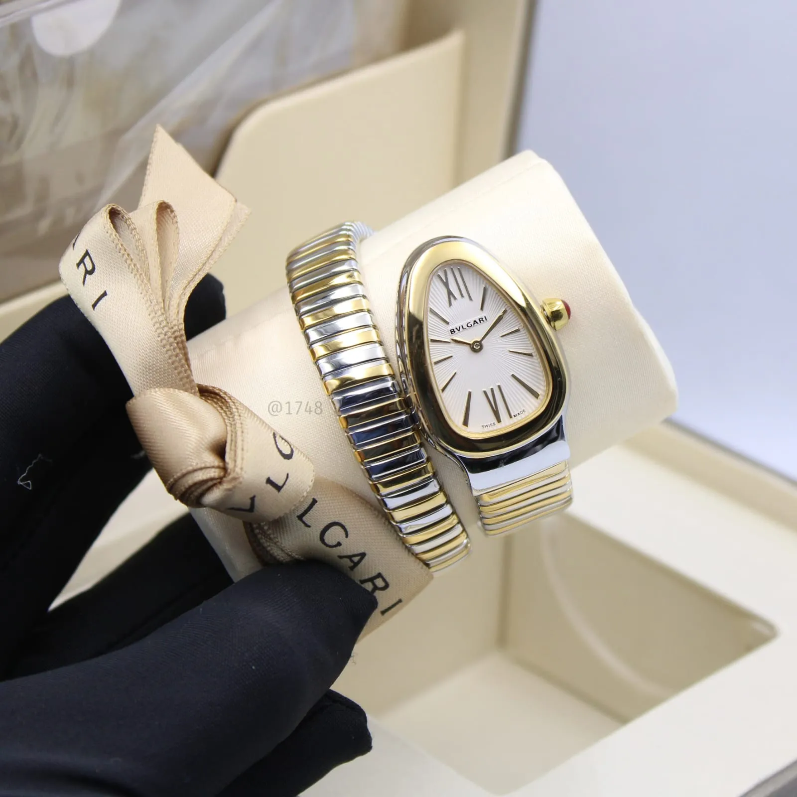 Bvlgari Serpenti (Gold&Silver) Ladies Watch