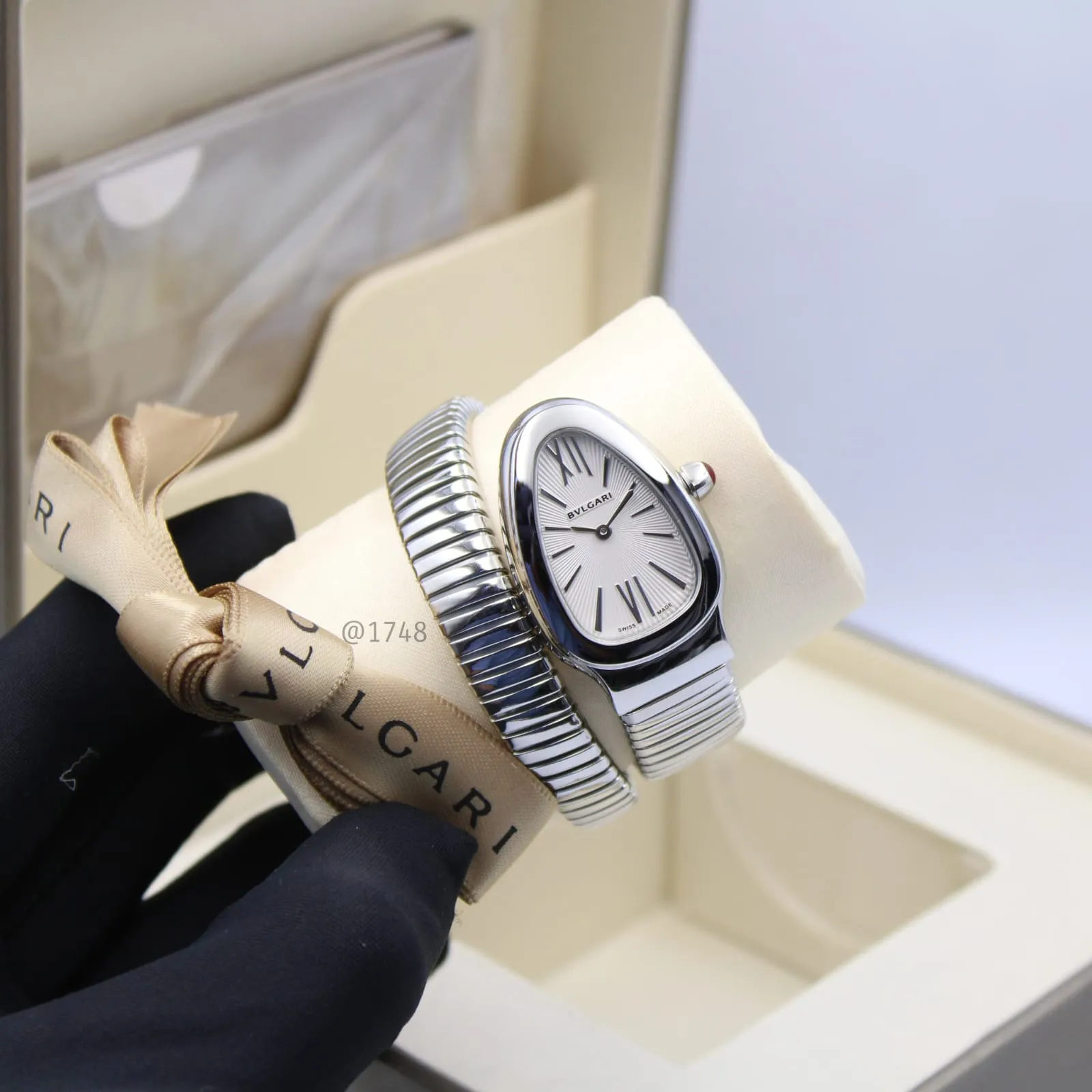 Bvlgari Serpenti (Silver) Ladies Watch