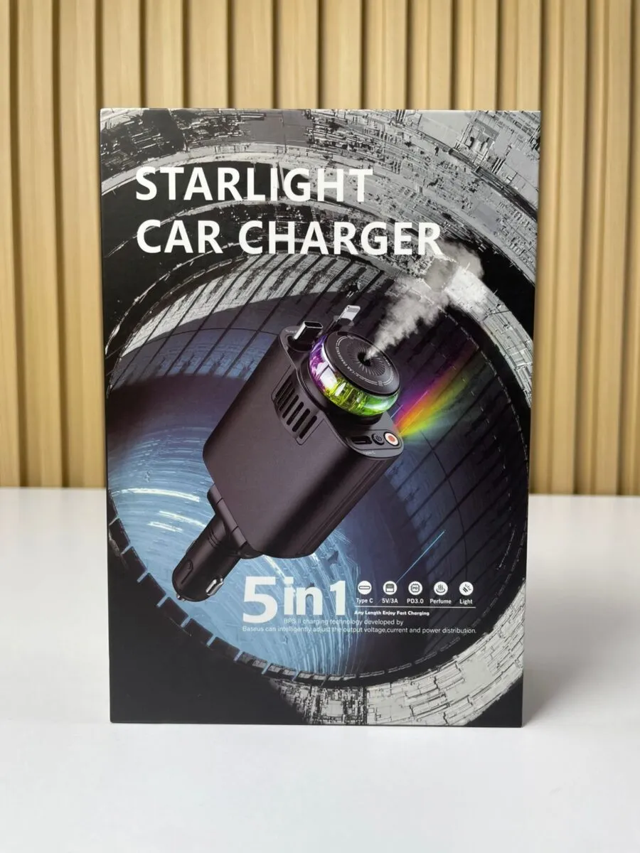 شاحن سيارة ستارلايت 5*1 الحديث