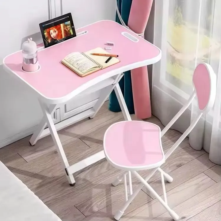 كرسي وطاولة للاطفال قابلة للطي